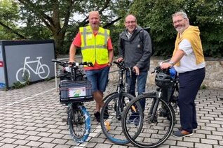 Oliver Moschner-Schweder, Uwe Röndigs, Klaus Wallrabenstein (v.l.n.r.) Oliver Moschner-Schweder, Uwe Röndigs, Klaus Wallrabenstein (v.l.n.r.)